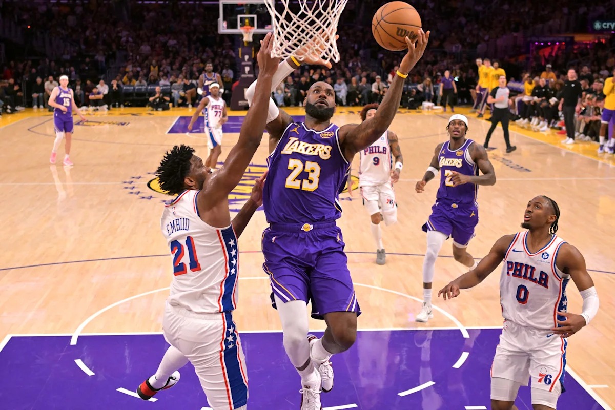 NBA休赛期疯狂操作后实力榜：詹姆斯的76人排第几？